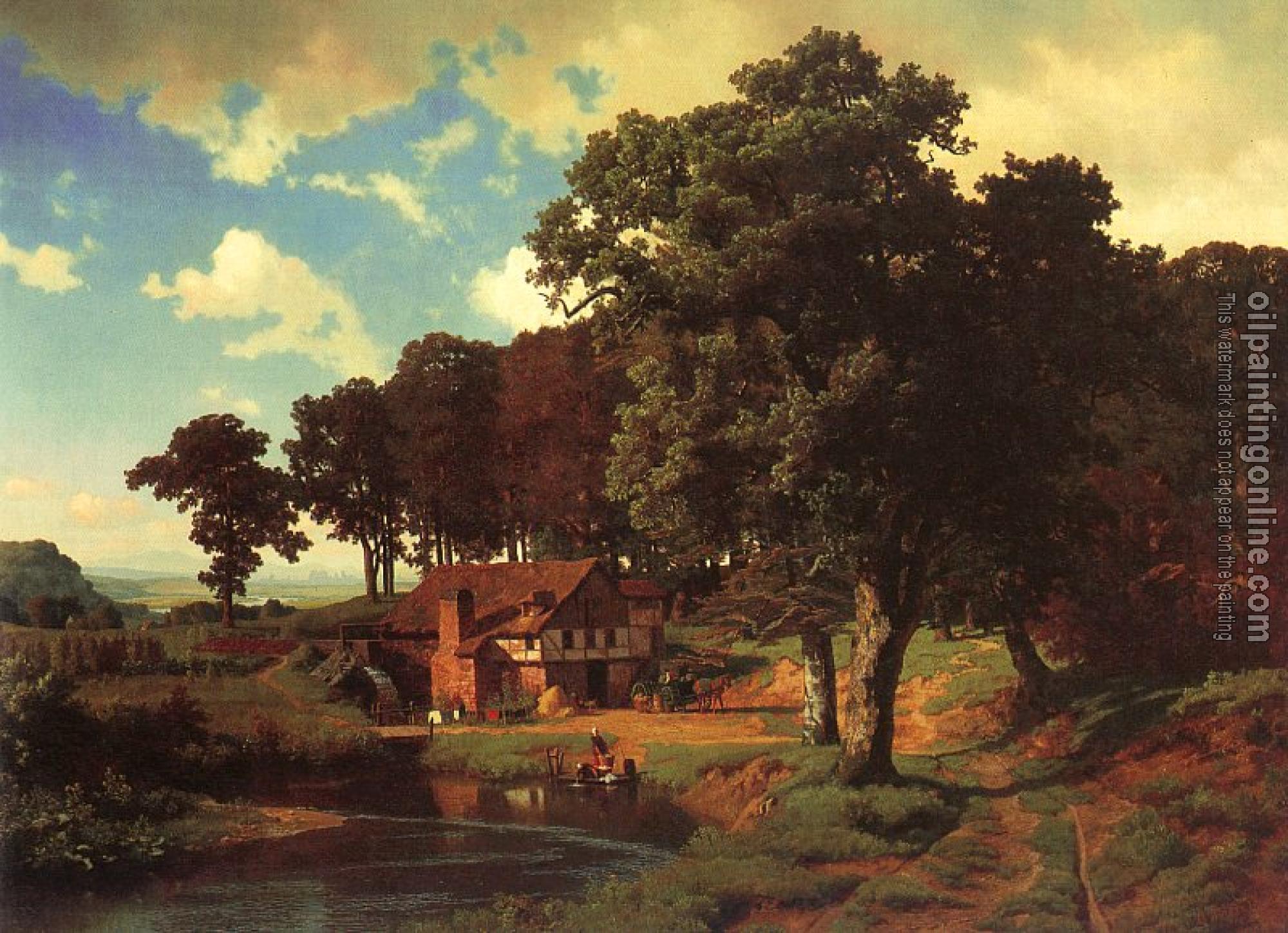 Bierstadt, Albert - A Rustic Mill